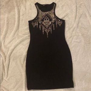 Sequined Tank Dress